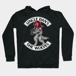 Fire Red She Wolf Hoodie